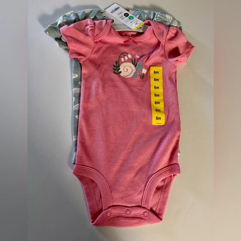 Carter's Baby 2 - Pack Body Suit 6M